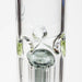 12" Genie-Tree arms color accented glass water bong Glass Bong ONE
