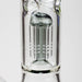 12" Genie-Tree arms color accented glass water bong Glass Bong ONE