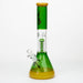 14.5" Genie-Tree arms two tone glass water bong [ST11] Beaker Bong ONE Green / Yellow