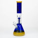 14.5" Genie-Tree arms two tone glass water bong [ST11] Beaker Bong ONE Blue / Yellow