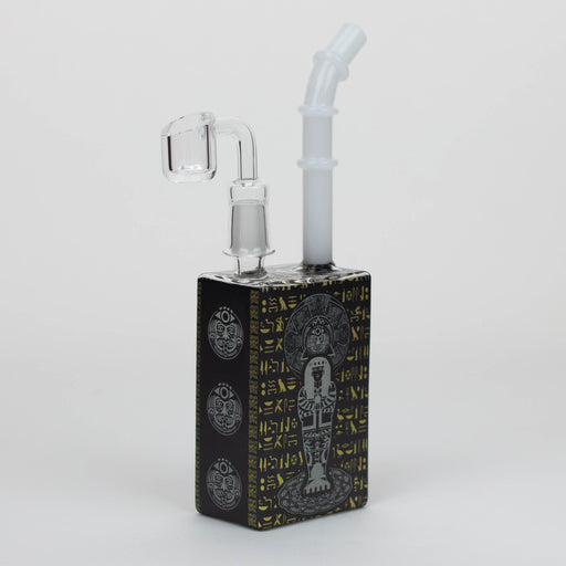 7.5" Glow in the dark Juicy box Rigs SP2070 - Egyptian Glass Rig ONE SP2070-1