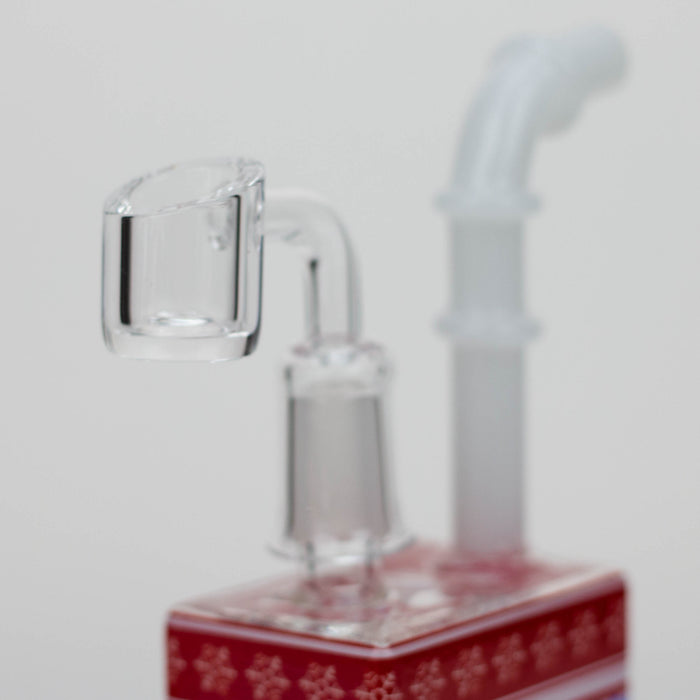 7.5" Juicy box Rigs SP2075 -Holiday Glass Rig ONE