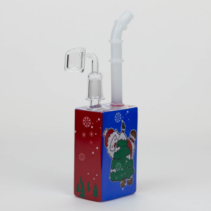 7.5" Juicy box Rigs SP2075 -Holiday Glass Rig ONE SP2075-3