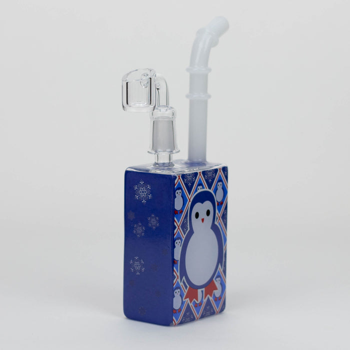 7.5" Juicy box Rigs SP2075 -Holiday Glass Rig ONE SP2075-6