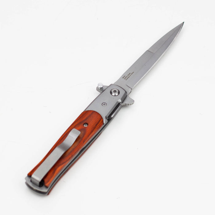 8.5" Folding Pocket tactical Satinless Blade knife [5944]