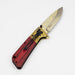 The Bone Edge 8.5" Rose wood Handle - Folding Knife [13023] Folding Knife Canadian Distributor