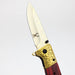 The Bone Edge 8.5" Rose wood Handle - Folding Knife [13023] Folding Knife Canadian Distributor