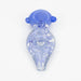 4.5" American color donut soft glass hand pipe [AM02] Glass Hand Pipe ONE