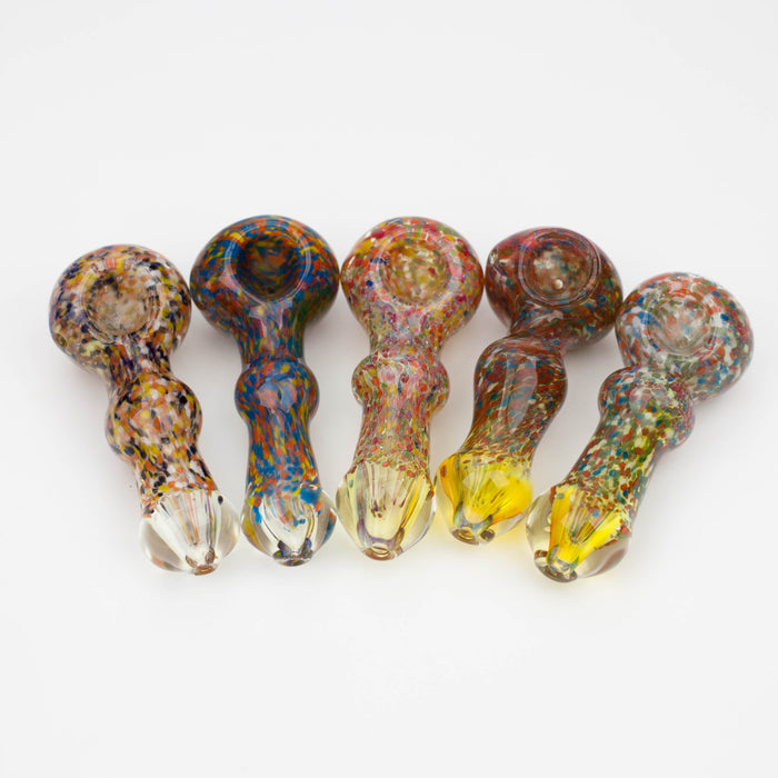 4.5" soft glass hand pipe [AP5075] Glass Pipe ONE