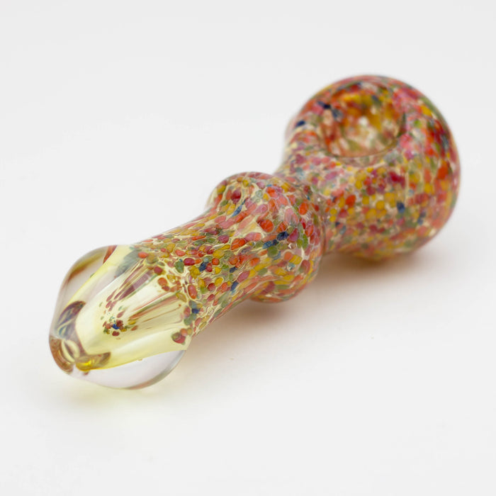 4.5" soft glass hand pipe [AP5075] Glass Pipe ONE