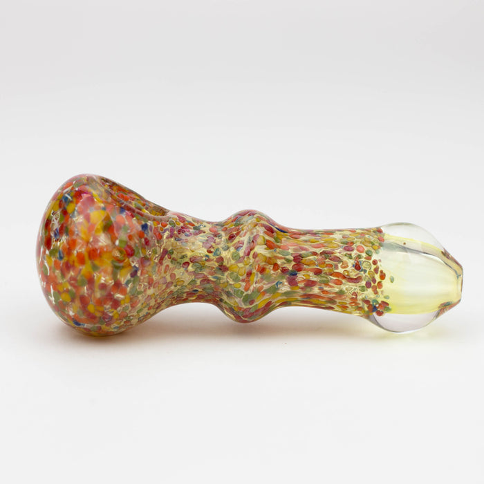 4.5" soft glass hand pipe [AP5075] Glass Pipe ONE