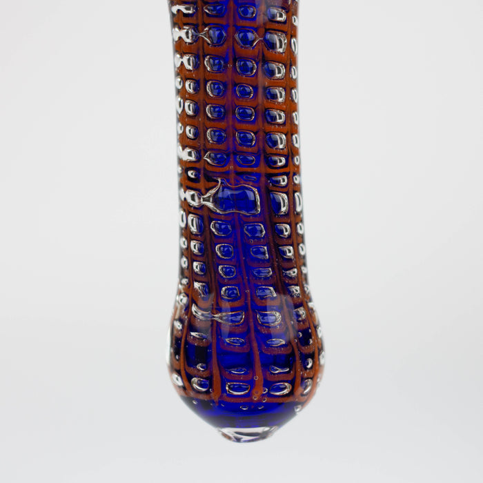 5" Spider web glass hand pipe Glass Pipe ONE