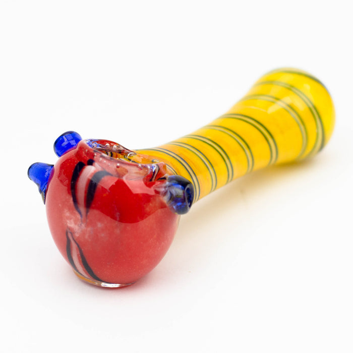 4.5" soft glass hand pipe [AP5112] Glass Pipe ONE
