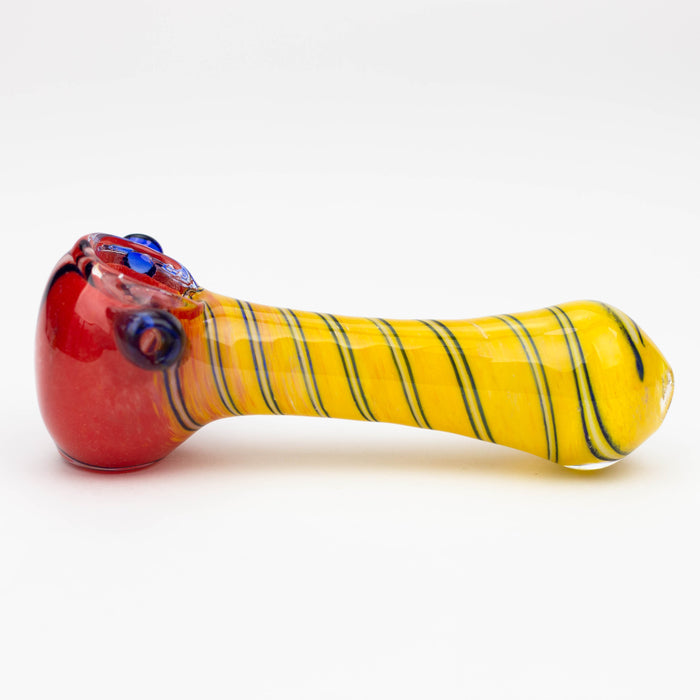 4.5" soft glass hand pipe [AP5112] Glass Pipe ONE