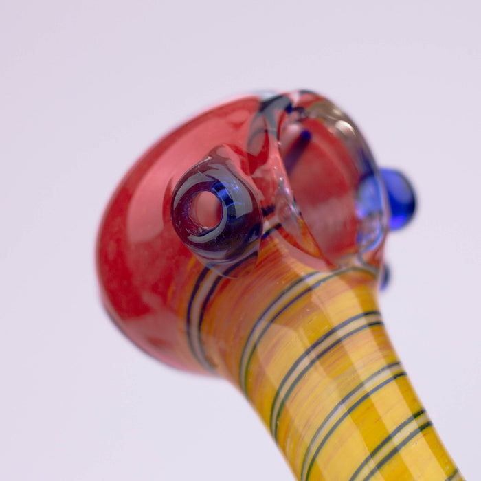 4.5" soft glass hand pipe [AP5112] Glass Pipe ONE