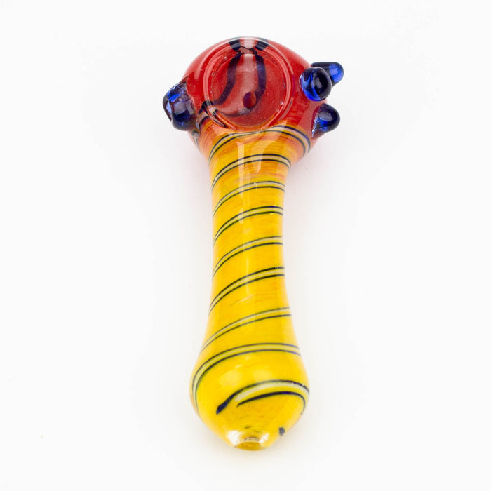 4.5" soft glass hand pipe [AP5112] Glass Pipe ONE