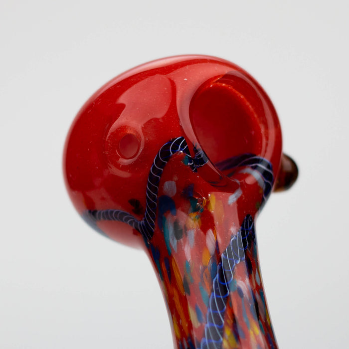 4.5" soft glass hand pipe [AP5221] Glass Pipe ONE
