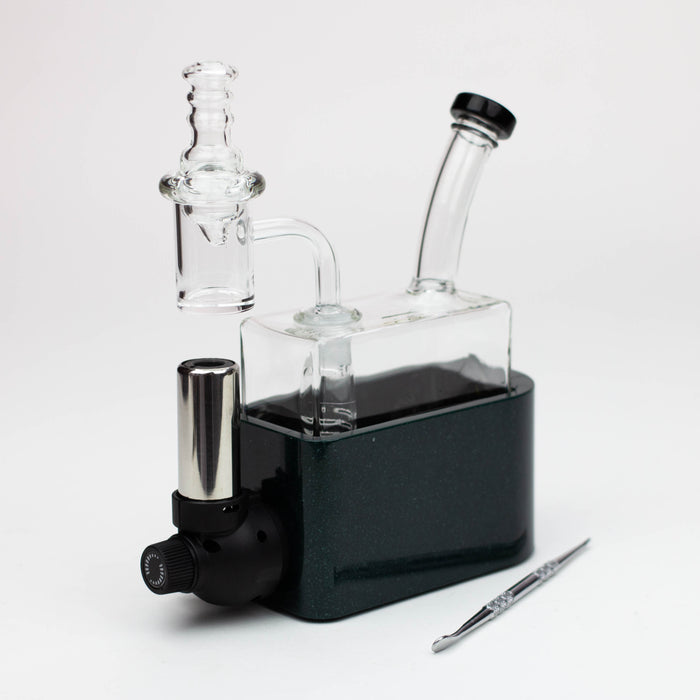 Rig In One Portable Dab Rig [PAT21892] Glass Rig Canadian Distributor Green