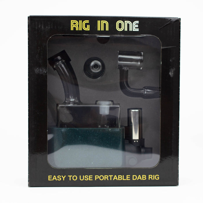 Rig In One Portable Dab Rig [PAT21892] Glass Rig Canadian Distributor