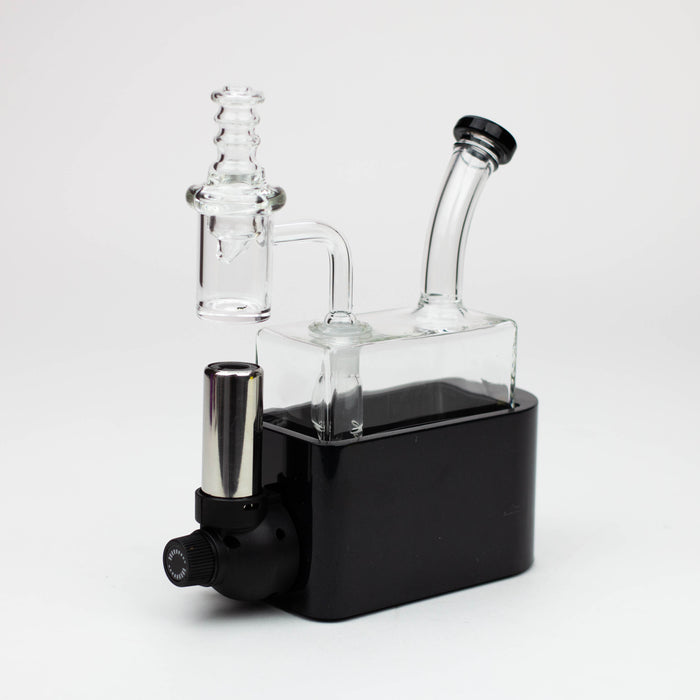 Rig In One Portable Dab Rig [PAT21892] Glass Rig Canadian Distributor Black