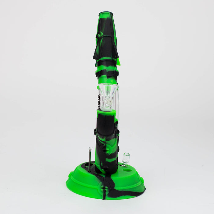 WENEED®- 8" D Lab Silicone bong Set