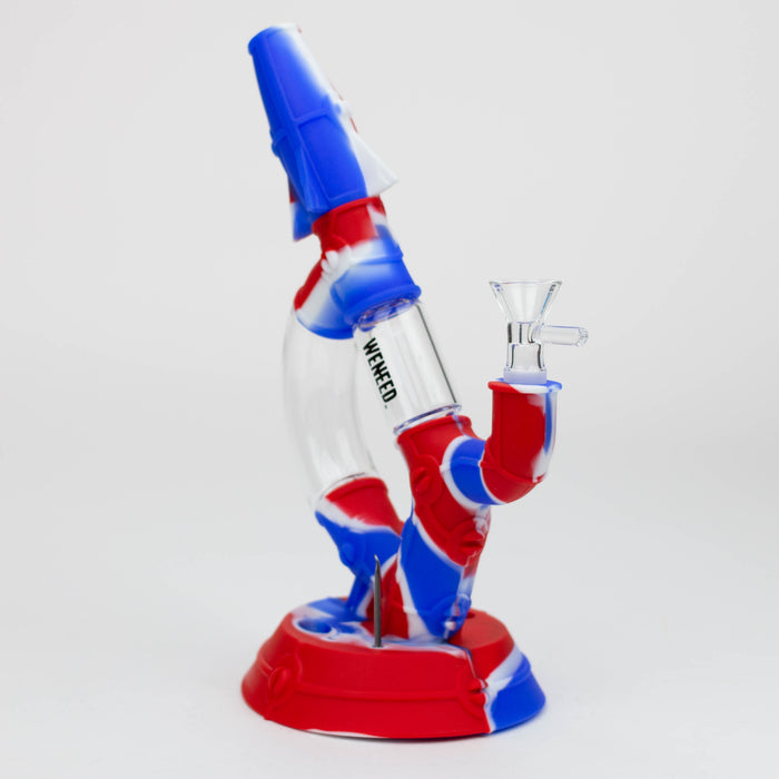 WENEED®- 8" D Lab Silicone bong Set