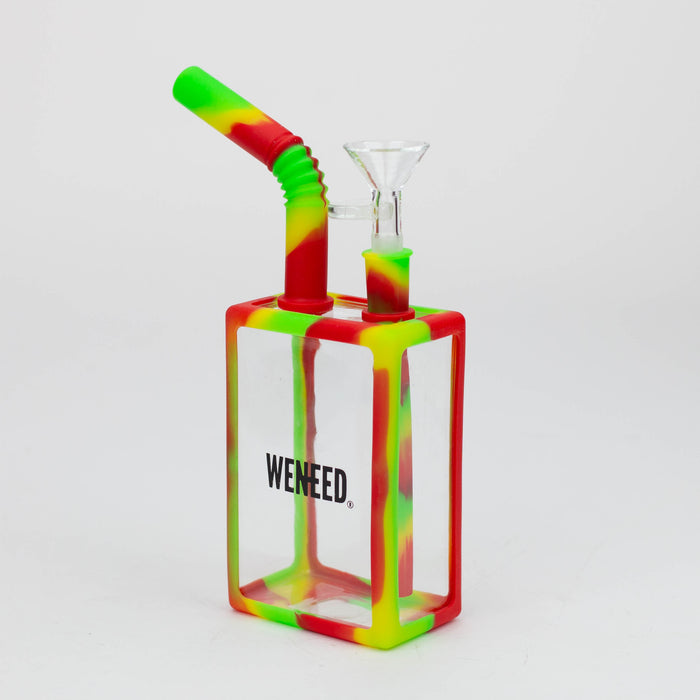 WENEED®- 8" Silicone Juice Box bong