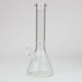 13.5" Classic beaker 7 mm glass water bong Glass Bong ONE