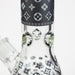 18" LV Glow in the dark 7 mm glass water bong Bongs ONE