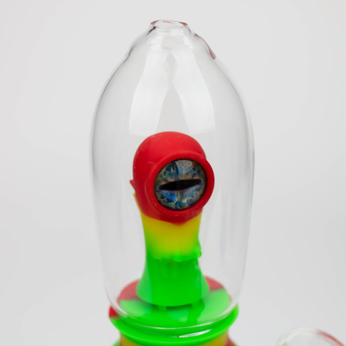 WENEED®- 7" Silicone Monster Double Filter bong Silicone Bong WENEED®
