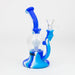 WENEED®- 8" Silicone Bulb bong Resin · Silicone Rig WENEED® Blue/White