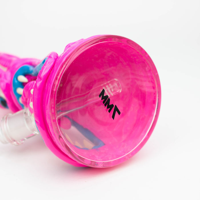 12.5" Resin 3D artwork 7mm glass beaker water bong [TS112] Resin · Silicone · Plastic Bong ONE