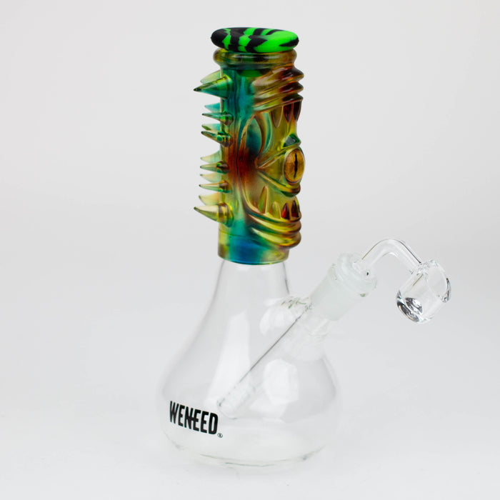 WENEED®- 10'' Silicone Resin Eye Glass Rig Resin · Silicone Rig WENEED® Green/Black