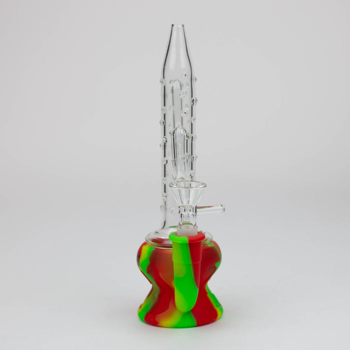 WENEED®- 9" Silicone Cactus bong Resin · Silicone · Plastic Bong WENEED®