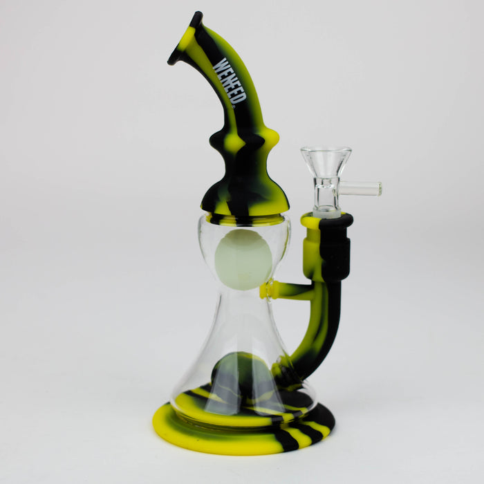 WENEED®- 9" Silicone Float Ball bong Resin · Silicone · Plastic Bong WENEED®