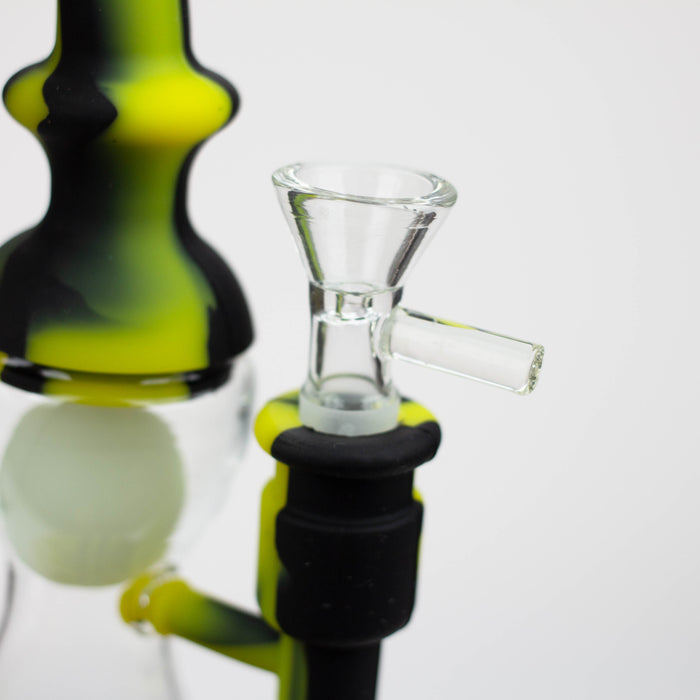 WENEED®- 9" Silicone Float Ball bong Resin · Silicone · Plastic Bong WENEED®