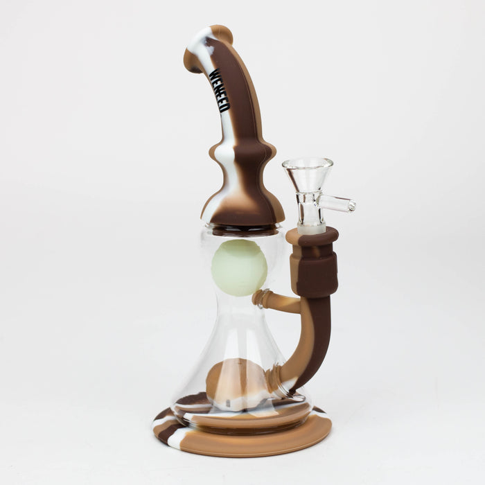 WENEED®- 9" Silicone Float Ball bong Resin · Silicone · Plastic Bong WENEED® Brown