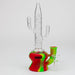 WENEED®- 9" Silicone Cactus bong Resin · Silicone · Plastic Bong WENEED®