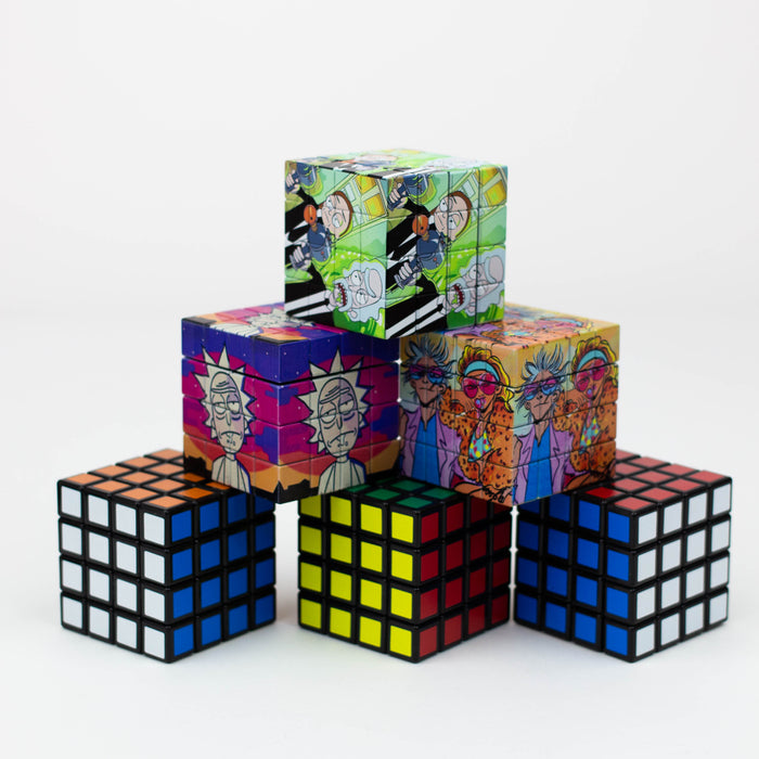Cartoon Cube Herb Grinder Box of 6 Display BANKA