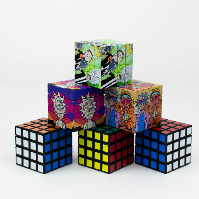 Cartoon Cube Herb Grinder Box of 6