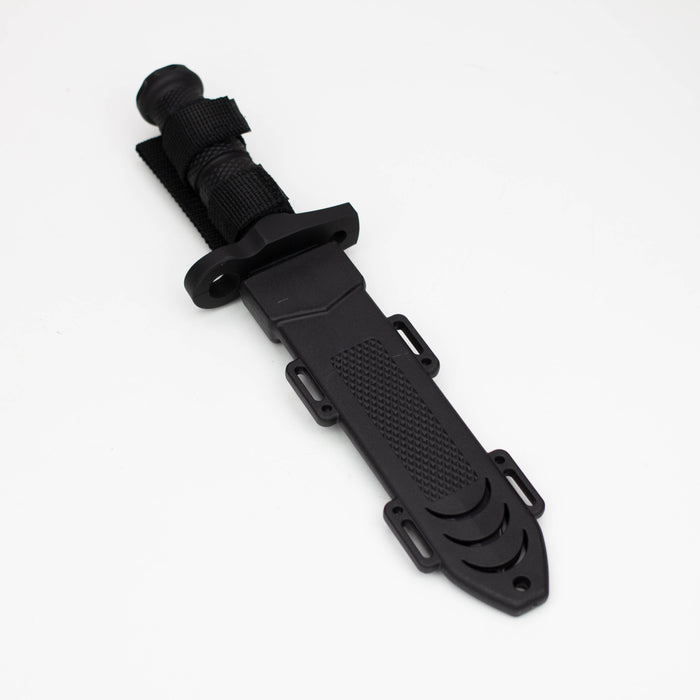 Hunt-Down 12.5" All Black Hunting Knife [HD-13395] Fixed Blade Knife Canadian Distributor