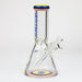 preemo - 10.5 inch Triple Band Beaker [P022] Glass Bong preemo Blue