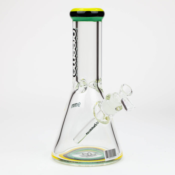 preemo - 10.5 inch Triple Band Beaker [P022] Glass Bong preemo Black