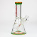 preemo - 10.5 inch Triple Band Beaker [P022] Glass Bong preemo Red