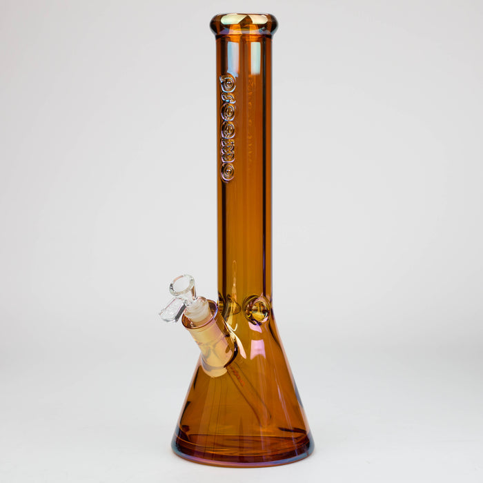 preemo - 16 inch 9mm Ion Plated Beaker [P068] Bongs preemo Wine Red