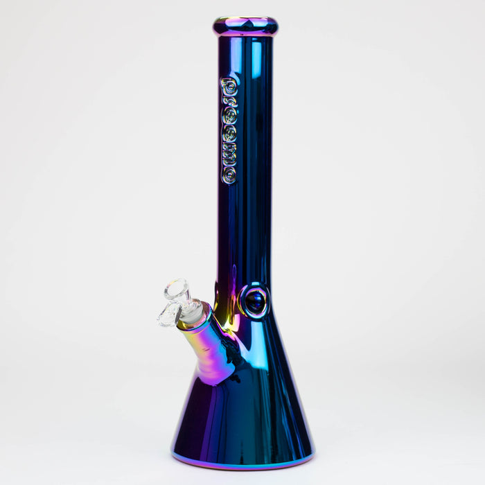 preemo - 16 inch 9mm Ion Plated Beaker [P068] Bongs preemo Purple Blue