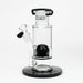 preemo - 10 inch Dome Perc Straight Base [P043] Glass Bong preemo Black