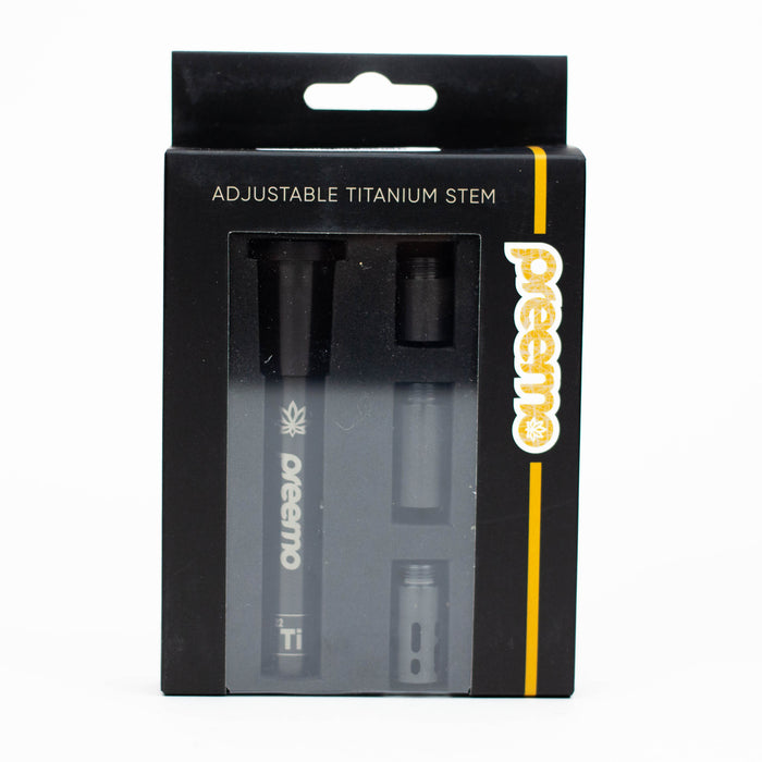 preemo - Universal Titanium Stem Downstem · Bowlstem preemo BLACK