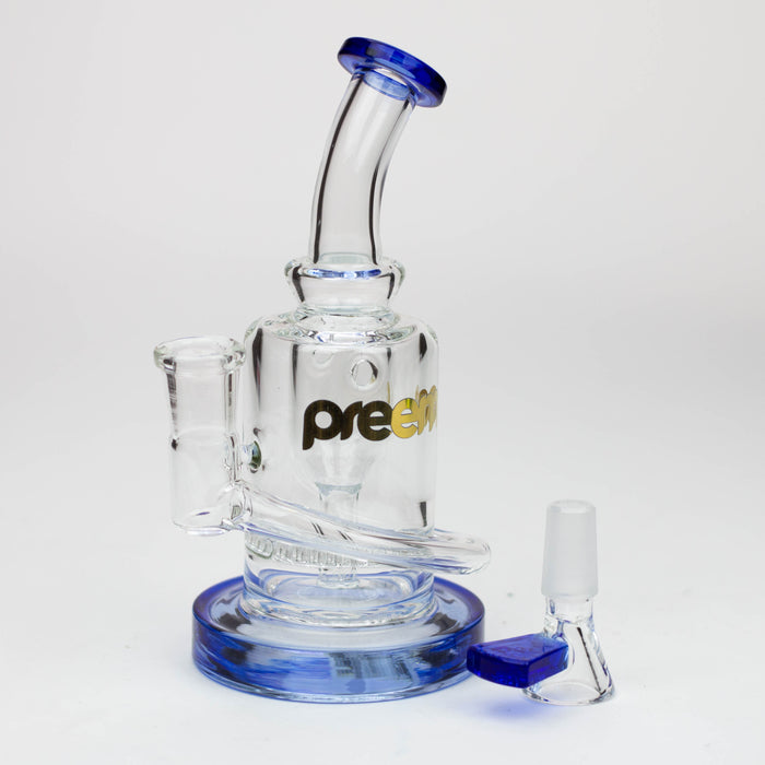 preemo - 6.5 inch Honeycomb Bubbler [P070] Glass Bong preemo