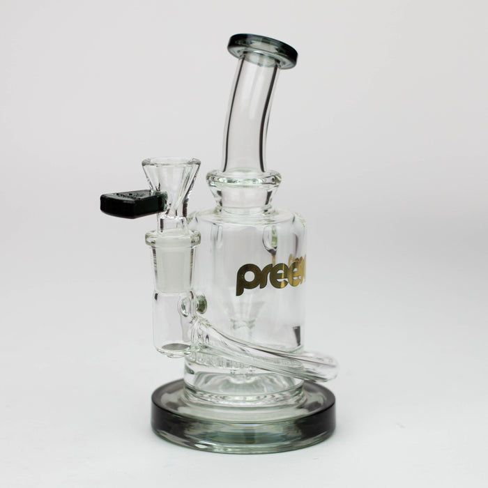 preemo - 6.5 inch Honeycomb Bubbler [P070] Glass Bong preemo Smoke